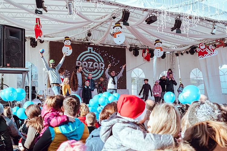Новогодняя ярмарка в Подгорице. Фото: Cdm.me