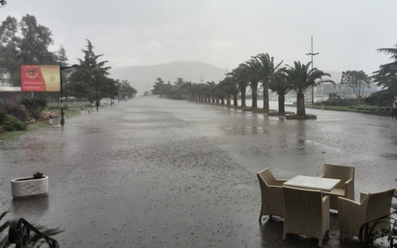 Непогода в Баре в мае 2016 г. 