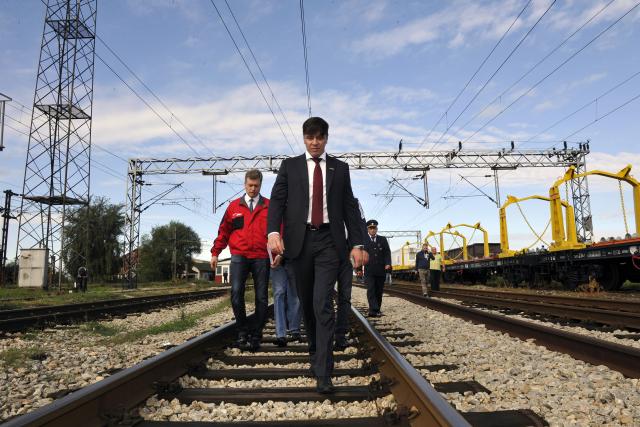 Железнодорожная станция Рума в Сербии