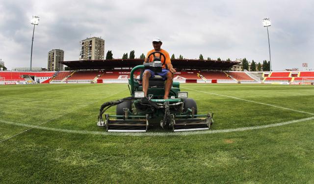 Стадион "Караджордже" ФК "Воеводина" в сербском Нови-Саде
