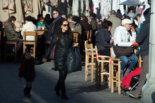 Солнечный день в Загребе