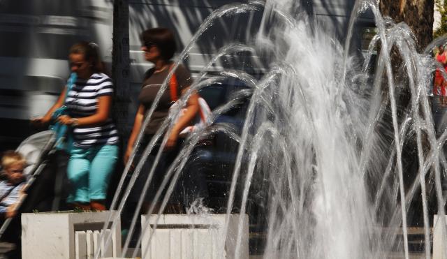 Солнечный день в сербском Нови-Саде