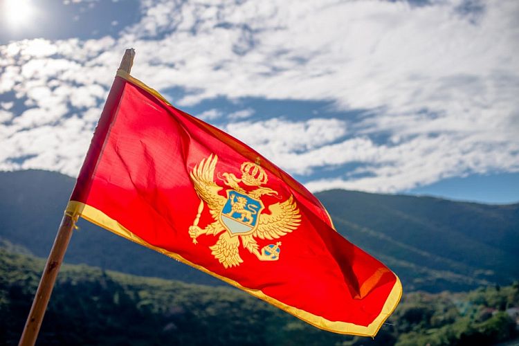 Флаг Черногории. Фото: Rtvbudva.me