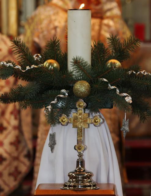 Рождество у сербских русинов в поселке Руски-Крстур в 2015 г.