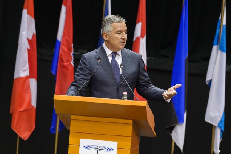 Премьер Черногории на пленарном заседании Парламентской ассамблеи НАТО в Тиране. Фото: Gov.me