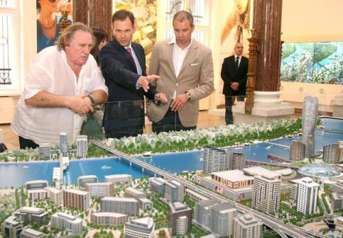 Жерар Депардье в Белграде