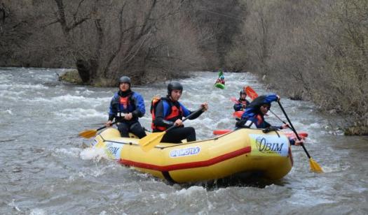 Рафтинг по реке Височица у подножья горы Стара-Планина