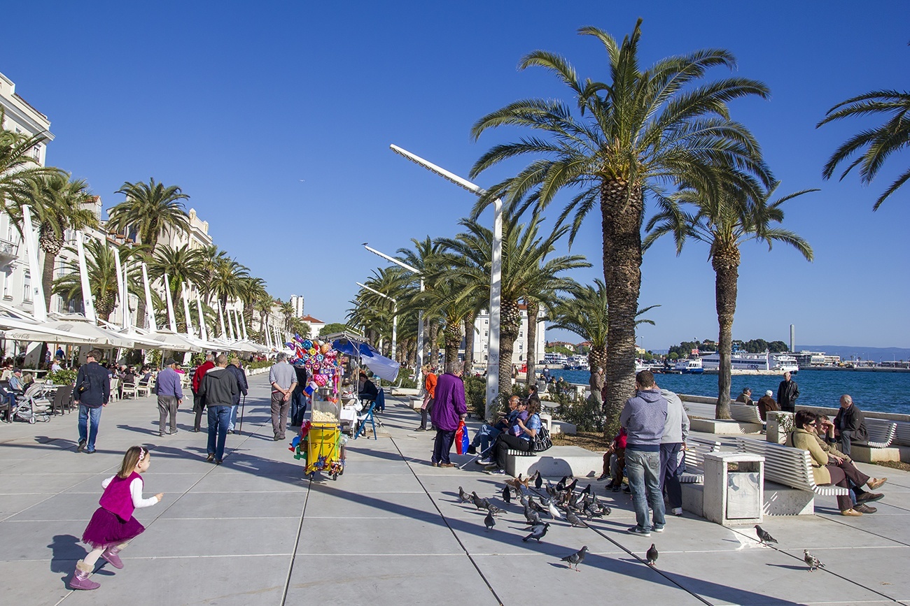Апрельский день в Сплите