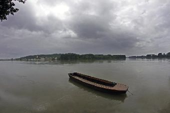 Повышение уровня воды в Дунае на территории Сербии