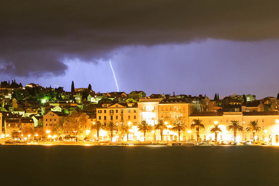 Гроза в Сплите