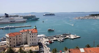 Круизные лайнеры в Сплите
