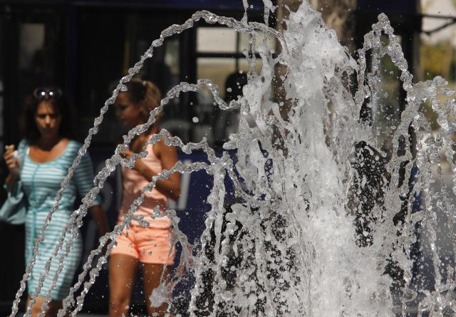 Солнечный день в сербском Нови-Саде