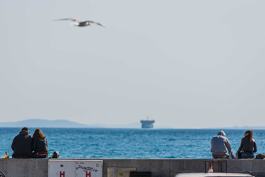 Сплит в марте