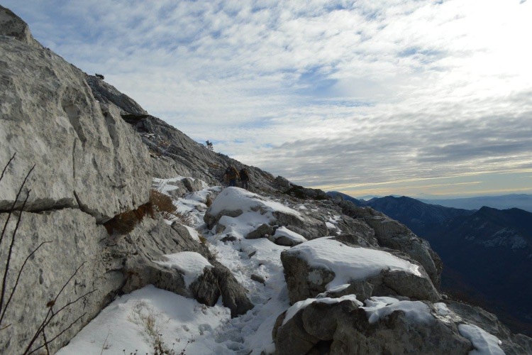 Национальный парк «Пакленица» в конце ноября 2016 г.