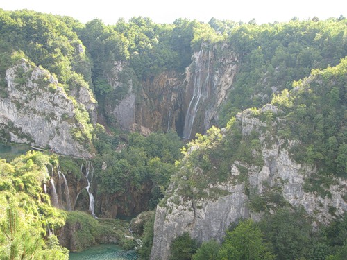 Водопад Саставци в национальном парке "Плитвицкие озера" в Хорватии. Фото: Яндекс.Фотки, t-puff