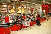 Супермаркет InterSPAR в Осиеке. Фото: Jatrgovac.com